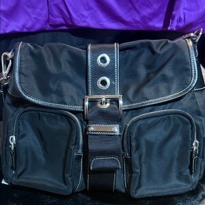 Prada Black Tessuto Crossbody Bag
